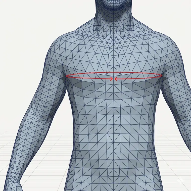 Chest circumference measurement