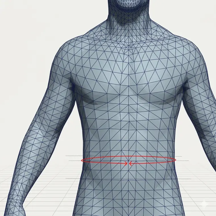Waist circumference measurement