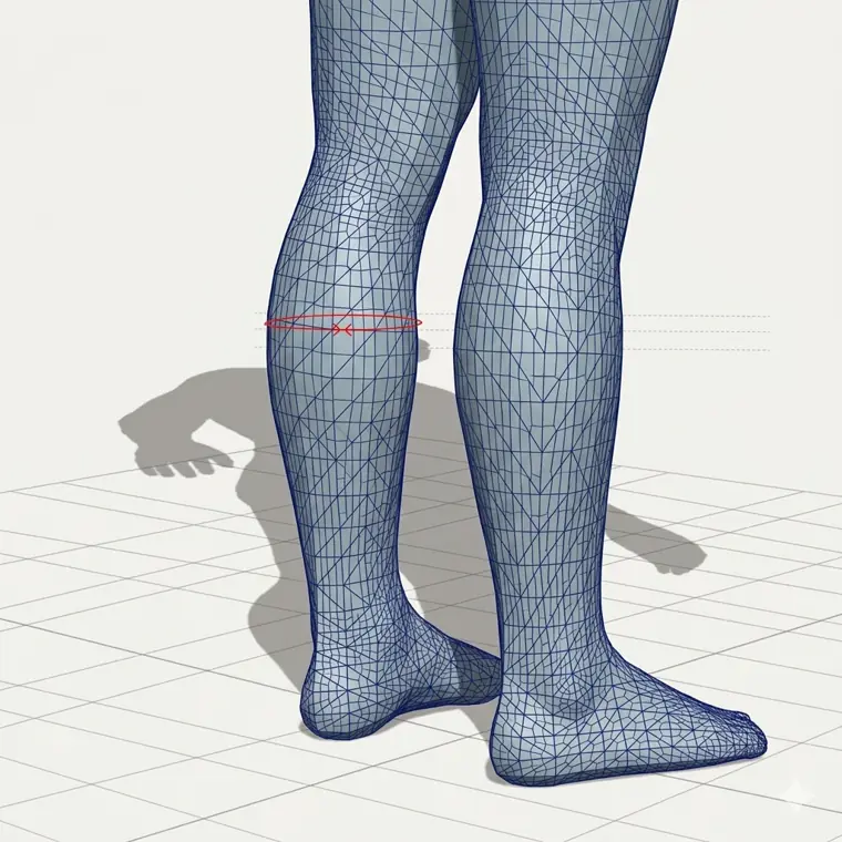 Calf circumference measurement